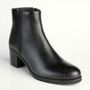 Soft Style by Hush Puppies Dawn Side Zip Ankle Boot - Black-Soft Style by Hush Puppies-Buy shoes online