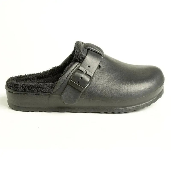 Soft Style by Hush Puppies Desi Fur Slip On - Black