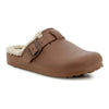 Soft Style by Hush Puppies Desi Fur Slip On - Chocolate