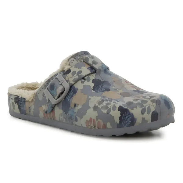Soft Style by Hush Puppies Desi Fur Slip On - Grey Multi
