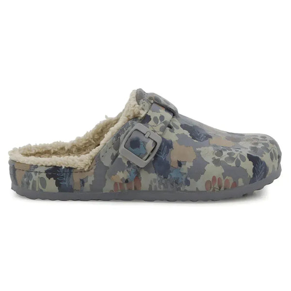 Soft Style by Hush Puppies Desi Fur Slip On - Grey Multi