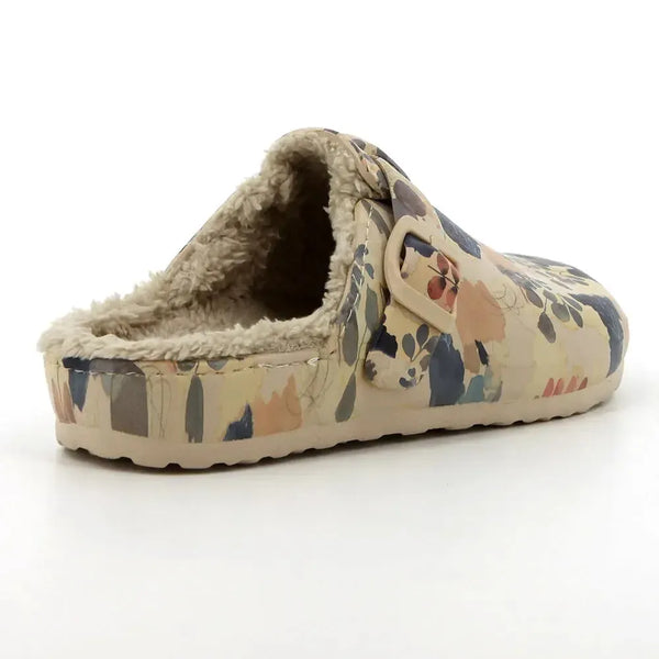 Soft Style by Hush Puppies Desi Fur Slip On - Peach Multi