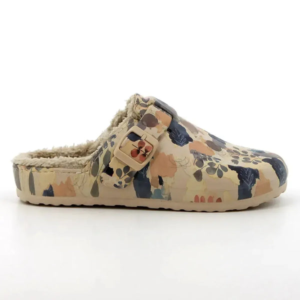 Soft Style by Hush Puppies Desi Fur Slip On - Peach Multi