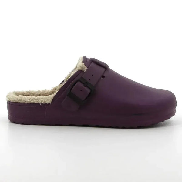 Soft Style by Hush Puppies Desi Fur Slip On - Purple