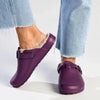 Soft Style by Hush Puppies Desi Fur Slip On - Purple