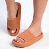 Soft Style by Hush Puppies Devi Push In Sandal - Burnt Orange-Soft Style by Hush Puppies-Buy shoes online