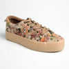 Soft Style by Hush Puppies Fordan Floral Sneaker - Taupe-Soft Style by Hush Puppies-Buy shoes online