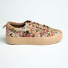 Soft Style by Hush Puppies Fordan Floral Sneaker - Taupe-Soft Style by Hush Puppies-Buy shoes online