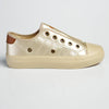 Soft Style by Hush Puppies Forest Metallic Sneaker - Light Gold-Soft Style by Hush Puppies-Buy shoes online