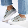 Soft Style by Hush Puppies Forest Slip Sneaker - Sage-Soft Style by Hush Puppies-Buy shoes online