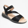 Soft Style by Hush Puppies Gillian Sandal - Black-Soft Style by Hush Puppies-Buy shoes online