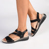 Soft Style by Hush Puppies Gillian Sandal - Black-Soft Style by Hush Puppies-Buy shoes online