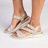 Soft Style by Hush Puppies Gillian Sandal - Light Gold-Soft Style by Hush Puppies-Buy shoes online