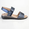 Soft Style by Hush Puppies Gina Strap Sandals - Navy-Soft Style by Hush Puppies-Buy shoes online