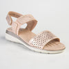 Soft Style by Hush Puppies Gina Strap Sandals - Rose Gold-Soft Style by Hush Puppies-Buy shoes online