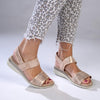 Soft Style by Hush Puppies Gina Strap Sandals - Rose Gold-Soft Style by Hush Puppies-Buy shoes online