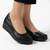 Soft Style by Hush Puppies Hotaru Wedge - Black