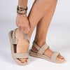 Soft Style by Hush Puppies Irene Strap Sandals - Taupe-Soft Style by Hush Puppies-Buy shoes online