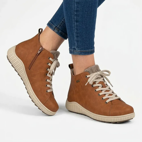 Soft Style by Hush Puppies Jabulani Ankle Boot - Cognac