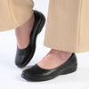 Soft Style by Hush Puppies Jasmine Flat Court Walker - Black-Hush Puppies-Buy shoes online