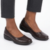 Soft Style by Hush Puppies Jasmine Flat Court Walker-Chocolate