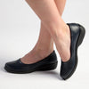 Soft Style by Hush Puppies Jasmine Flat Court Walker - Navy-Soft Style by Hush Puppies-Buy shoes online