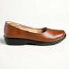 Soft Style by Hush Puppies Jasmine Flat Court Walker - Tan-Soft Style by Hush Puppies-Buy shoes online