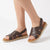 Soft Style by Hush Puppies Jatin Sandal - Chocolate