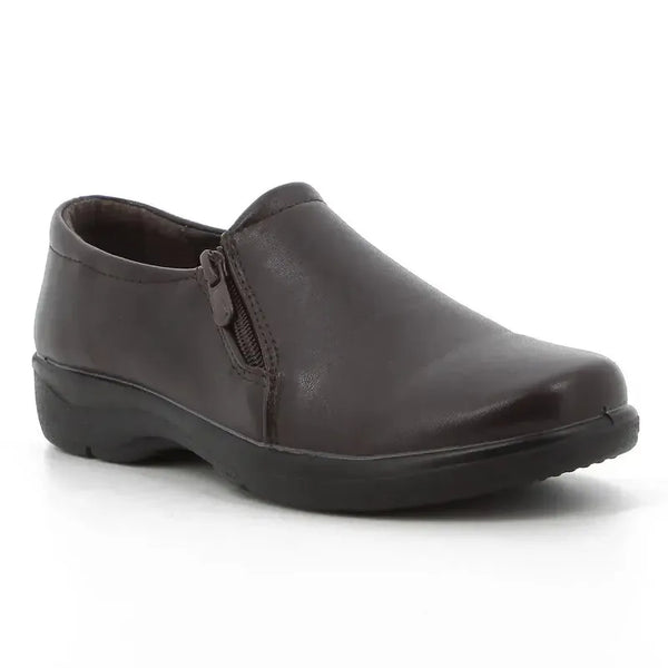 Soft Style by Hush Puppies Jillian Flat Court Walker - Chocolate