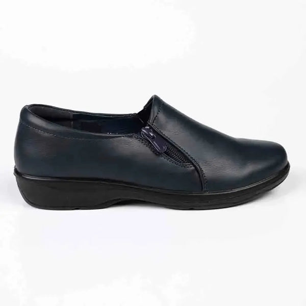 Soft Style by Hush Puppies Jillian Flat Court Walker - Navy