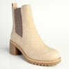 Soft Style by Hush Puppies Jimi Contrast Ankle Boot - Stone-Soft Style by Hush Puppies-Buy shoes online