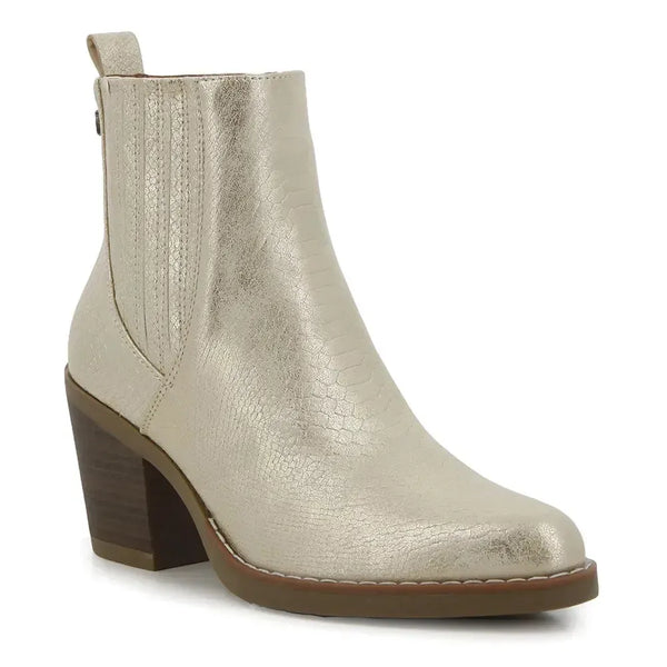 Soft Style by Hush Puppies Karen Ankle Boot - Light Gold