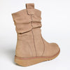 Soft Style by Hush Puppies Laura Ankle Boot - Taupe-Soft Style by Hush Puppies-Buy shoes online