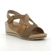 Soft Style by Hush Puppies Lenny Sandal - Camel-Soft Style by Hush Puppies-Buy shoes online