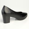 Soft Style by Hush Puppies Makana Block Heel - Black-Hush Puppies-Buy shoes online