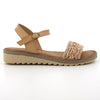 Soft Style by Hush Puppies Marla Wedge Sandals - Natural-Soft Style by Hush Puppies-Buy shoes online