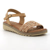 Soft Style by Hush Puppies Marla Wedge Sandals - Natural-Soft Style by Hush Puppies-Buy shoes online