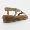 Soft Style by Hush Puppies Naila Sandal - Light Gold