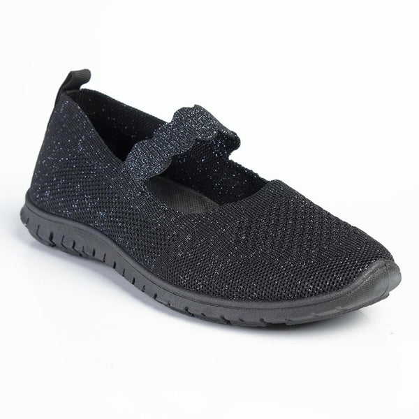 Soft Style by Hush Puppies Nan MJ Sneaker - Black-Soft Style by Hush Puppies-Buy shoes online