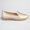 Soft Style by Hush Puppies Nan Slip-on Shimmer Loafer - Light Gold-Soft Style by Hush Puppies-Buy shoes online