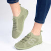 Soft Style by Hush Puppies Nansen Fly Knit Sneaker - Sage-Soft Style by Hush Puppies-Buy shoes online