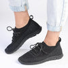 Soft Style by Hush Puppies Nansen Lurex Sneaker - Black-Soft Style by Hush Puppies-Buy shoes online