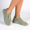 Soft Style by Hush Puppies Nansia Fashion Sneaker - Sage-Soft Style by Hush Puppies-Buy shoes online