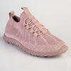 Soft Style by Hush Puppies Nansia Fly Knit Lace Sneaker - Dusty Pink-Soft Style by Hush Puppies-Buy shoes online