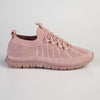 Soft Style by Hush Puppies Nansia Fly Knit Lace Sneaker - Dusty Pink-Soft Style by Hush Puppies-Buy shoes online