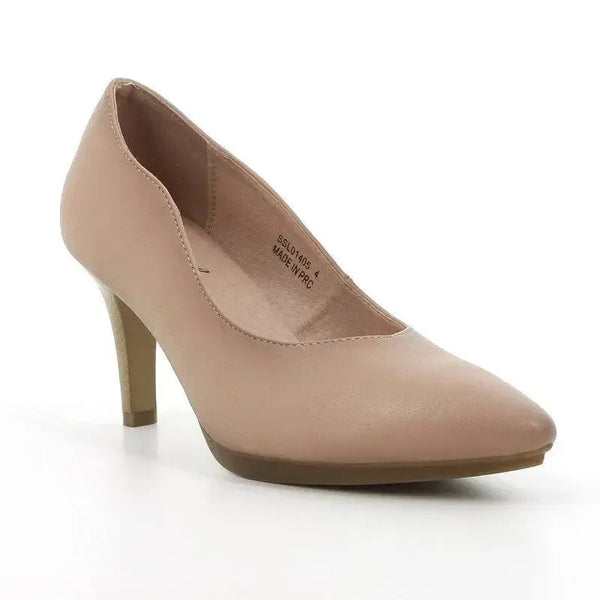 Soft Style by Hush Puppies Phillipa Court Heel - Nude
