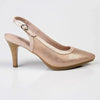Soft Style by Hush Puppies Phoebe Crackle Court Heel - Blush