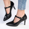 Soft Style by Hush Puppies Phoenix Court Heel - Black-Soft Style by Hush Puppies-Buy shoes online