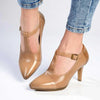 Soft Style by Hush Puppies Phoenix Court Heel - Dark Beige