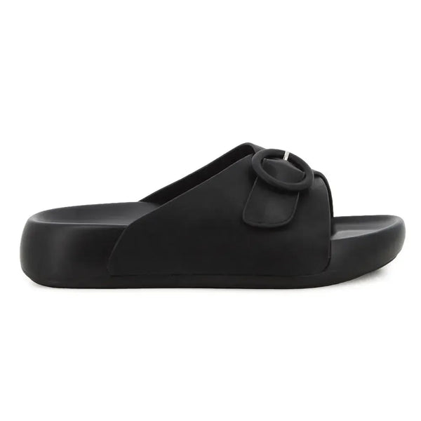 Soft Style by Hush Puppies Priya Sandal - Black